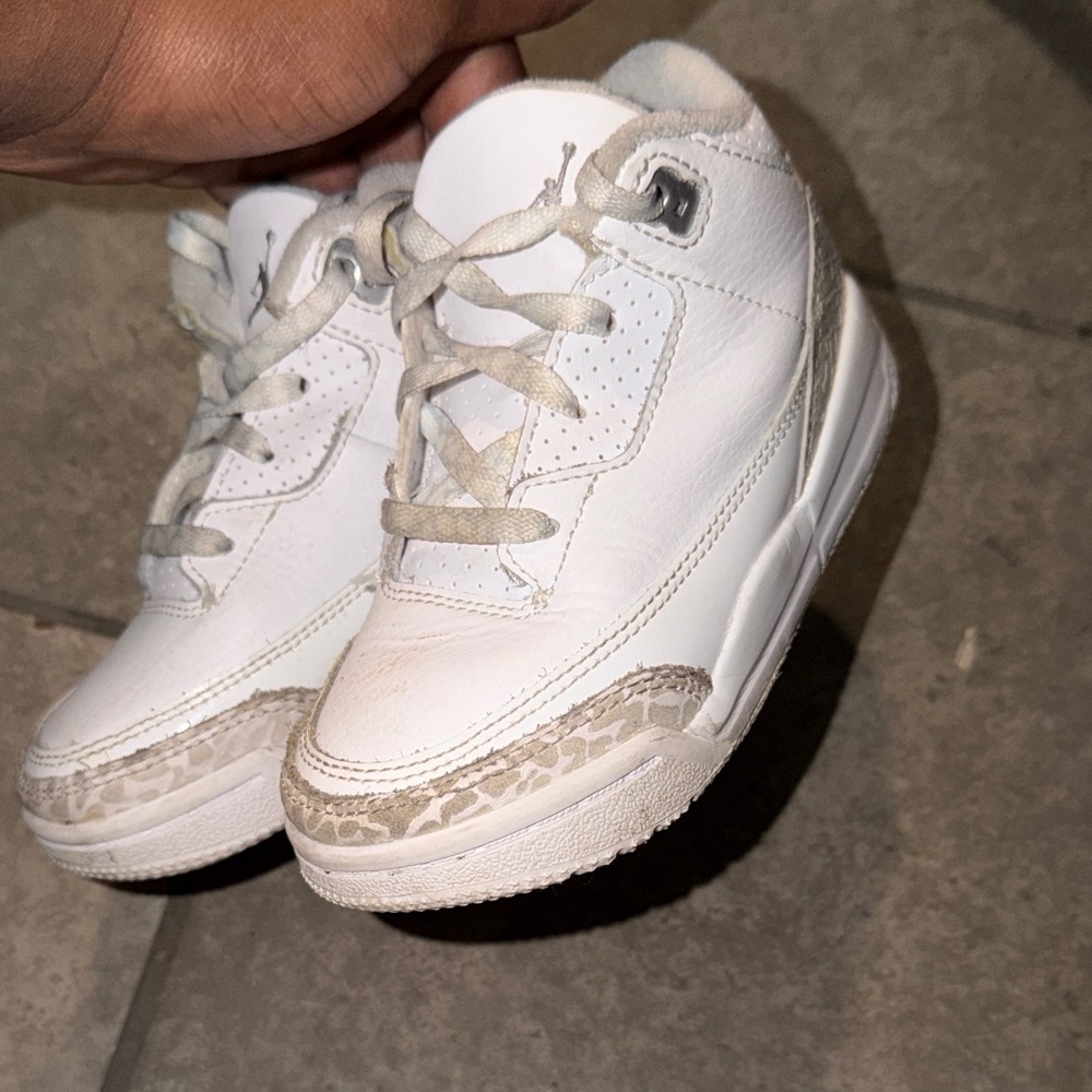 Jordan Kids White Sneakers